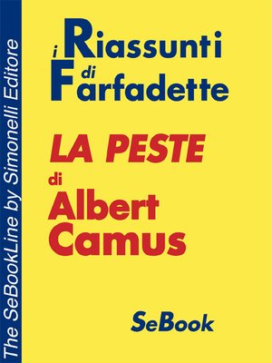 cover image of La Peste di Albert Camus - RIASSUNTO